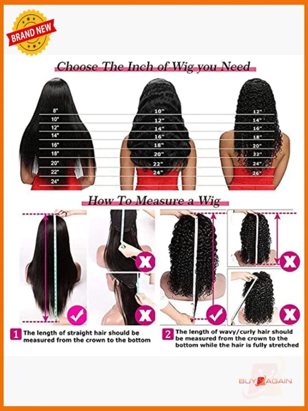 Deep Wave Headband Wig Human Hair 20 Inch Glueless Wear Go 150% Density
